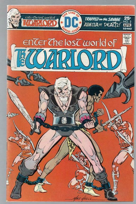 WARLORD 2 VG-F  April 1976 COMICS BOOK