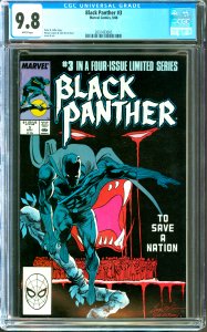 Black Panther #3 CGC Graded 9.8