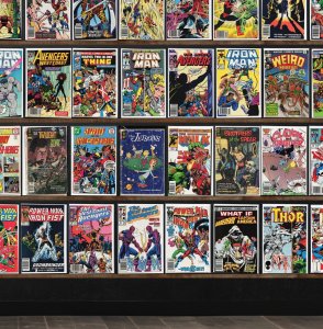 Huge Lot 150+ Comics with The Avengers, Captain America & More!