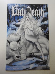 Lady Death: Sworn! #1 Winter's Bane Edition NM Condition! Signed W/ COA!