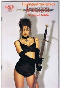 AVENGELYNE DEADLY SINS #1, NM+, Photo, Good Girl, 1995, more in store