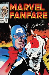 Marvel Fanfare #18 (1985) Captain America