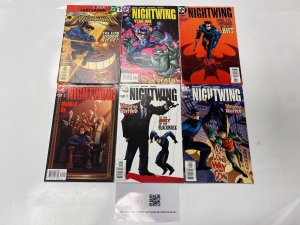 6 Nightwing DC comic books #62 106 107 108 109 110 68 KM17