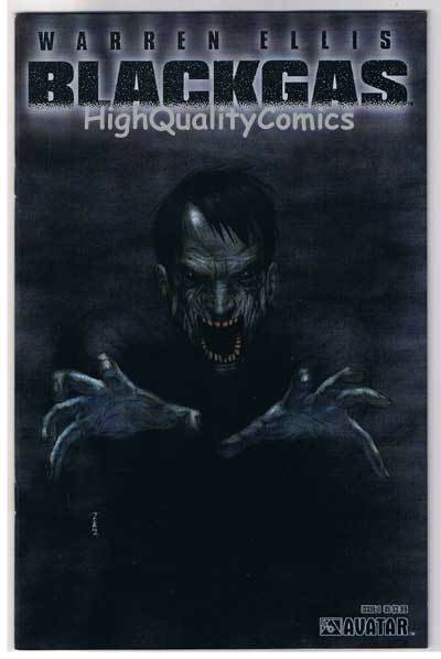 BLACK GAS #1, NM, Warren Ellis, Zombies, Undead, 2006, more BG in store