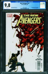 New Avengers #27  2007 - Marvel -CGC 9.8 - Comic Book-2021161006