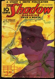 Shadow--June 1935--Pulp Magazine--Street and Smith--VG