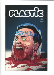 Plastic #1 NM- 9.2 Potty Mouth Variant 1st Print Image Comics  2017 