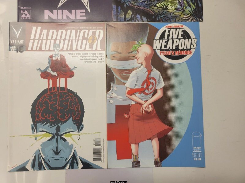 4 IDW Comics #18 Harbinger #8 Five Weapons #1 Other Dead #9 God Is Dead 14 TJ26