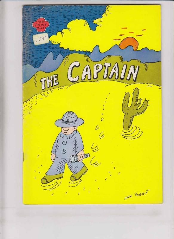 the Captain #1 FN (1st) print mint 1972 underground comix hak vogrin