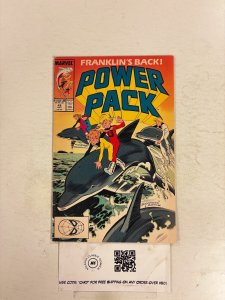 Power Pack #48 VF Marvel comic Books Franklin Richards 25 Hh107