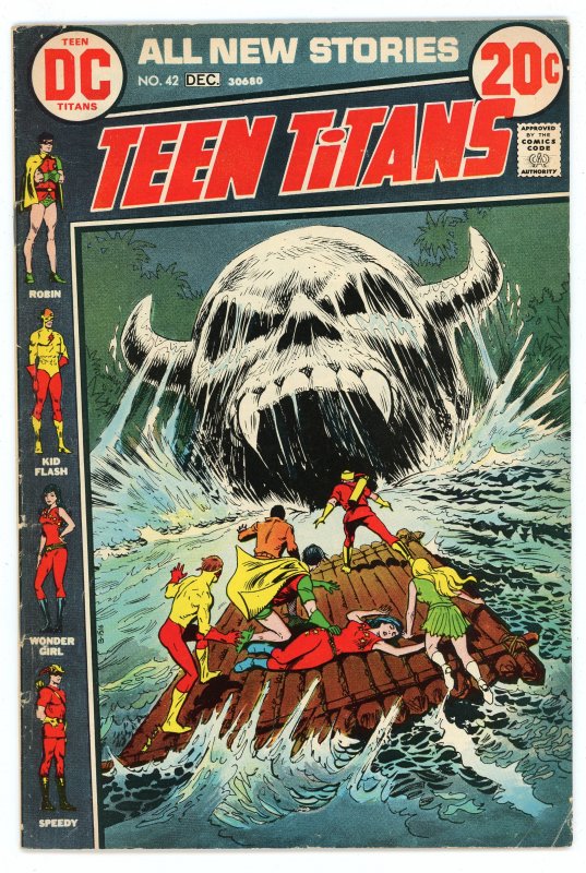 Teen Titans #42 (1966 v1) Nick Cardy Cover Kid Flash Wonder Girl FN+