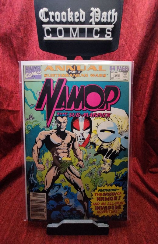 Namor, The Sub-Mariner Annual #1 Newsstand Edition (1991)