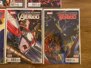 5 Avengers Marvel Comic Books # 2 3 4 + Academy # 5 + Assemble #2 Hulk Thor J969