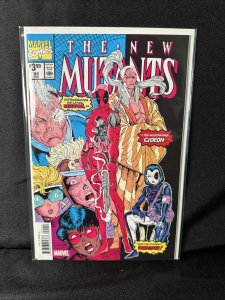 New Mutants #98 Facsimile (2022) — 1st Deadpool Cover — NM/MT