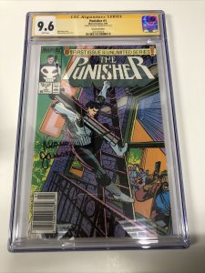 Punisher (1987) #1 (CGC 9.6 SS) Signed Klaus Janson Newsstand Edition