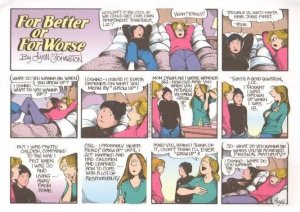 For Better or Worse Sunday Strip Color Proof - 1/22/95