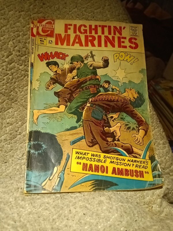 fightin Marines 82 100 108 Charlton Comics Bronze Age lot run set collection