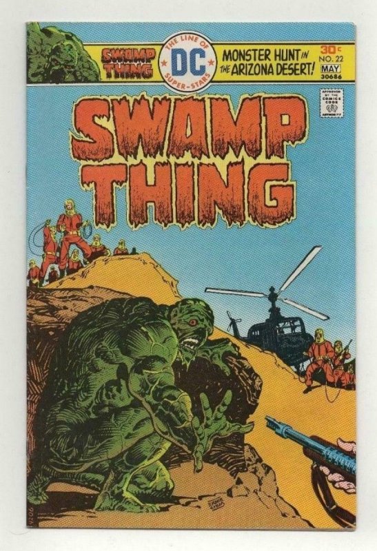 SWAMP THING #22, FN/VF, Horror, 1972 1976, Arizona, Redondo, more in store