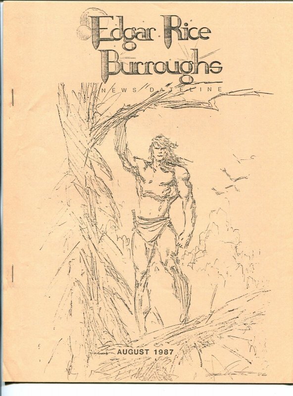 Edgar Rice Burroughs News Dateline #27  2/1987-Tarzan-newletter-fanzine-VF