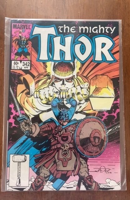 Thor mixed lot  # 339, 340, 341, 342, 349, 350, 360, 365 (1984) 8 books
