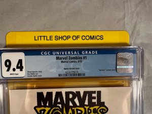 Marvel Zombies #1 (2015) Opena Variant Cgc 9.4