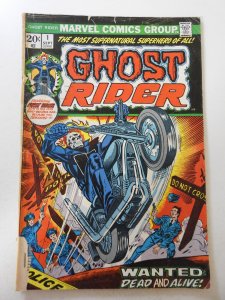 Ghost Rider #1 (1973) FR/GD Condition see desc