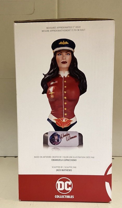 DC Collectibles DC Bombshells Wonder Woman Bust Statue