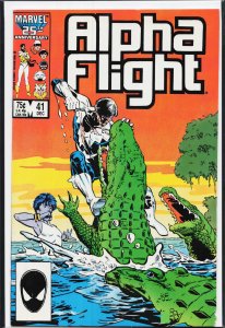 Alpha Flight #41 (1986) Alpha Flight [Key Issue]