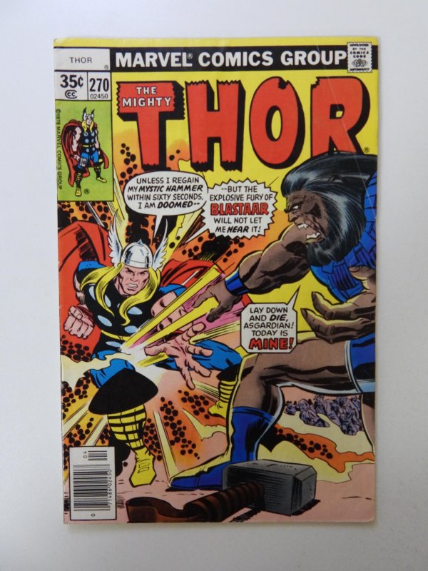 Thor #270 (1978) VG/FN condition