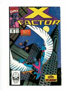 X-Factor 56 VF 8.0 Marvel Comics 1990 Archangel