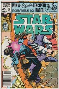 Star Wars #56 (Feb 1982, Marvel), FN condition (6.0)