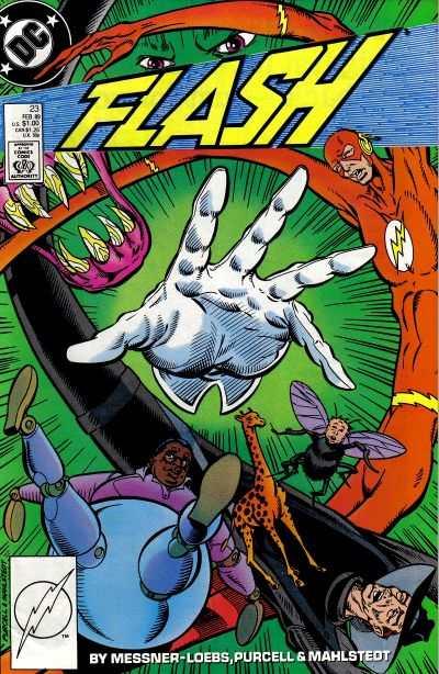 Flash (1987 series) #23, NM- (Stock photo)