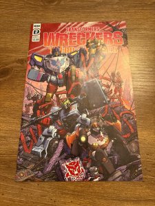Lot Of 4 Transofmers Wreckers Tread & Circuits IDW Comic Books 1 2 3 4 NM 9 J430