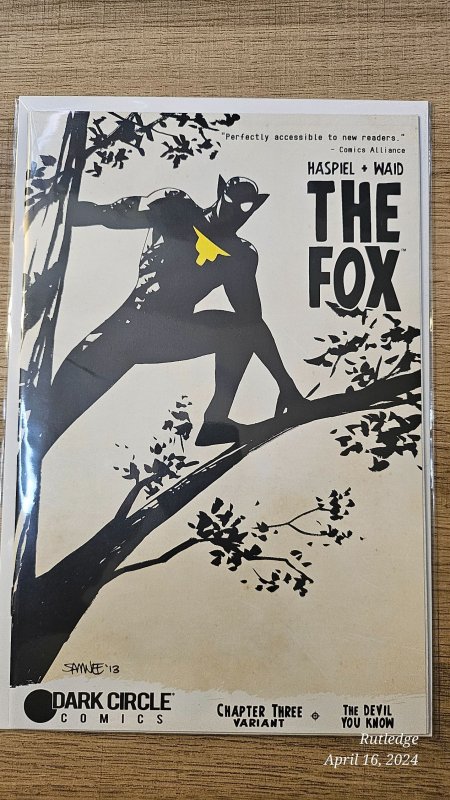 The Fox #3 Cover C (2015)