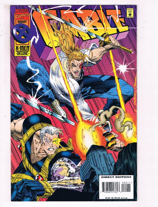 Cable #22 VF Marvel Comics Comic Book X-Men Aug 1995 DE22