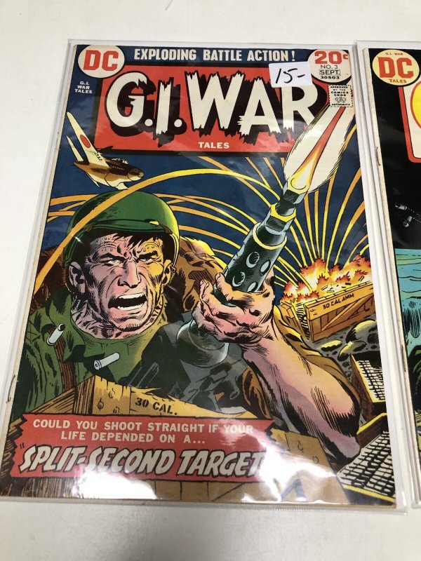 G.I War Tales (1973) Set Issues # 3,4 • DC Comics • Bronze Age • Marine • Brave