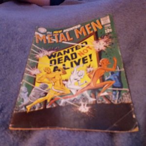 Metal Men #34 Silver Age November 1968 mike sekowski art superhero team classic