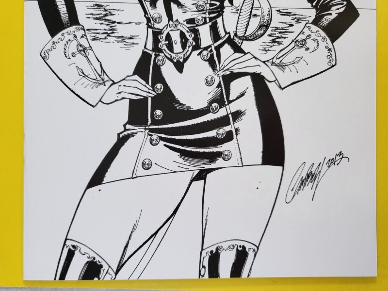 Shahrazad #2 J. Scott Campbell Black and White 1:25 Variant Big Dog Ink