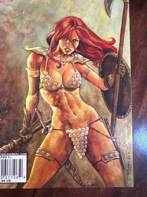 Red Sonja #26 Horns Cover (2007)