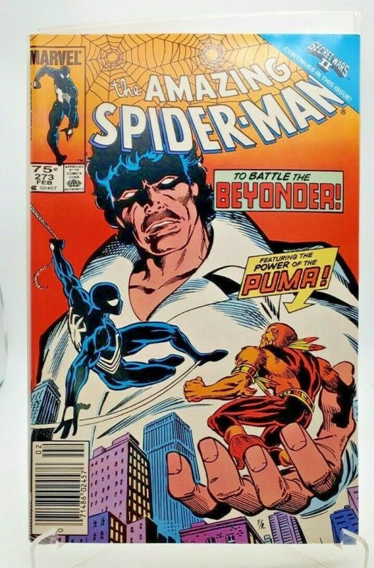 Amazing SPIDER-MAN #273 (1963 Series) (1986) NEWSSTAND- NM 