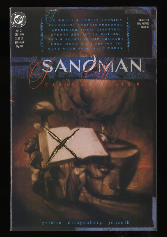 Sandman #21 VF/NM 9.0 1st Appearance Delirium of Endless!