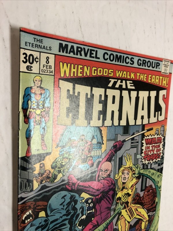 The Eternals (1977) # 8 (F/VF) 1st App Karkas Ransak the Reject