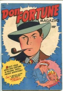 DON FORTUNE #1-1946-C.C. BECK-DELECTA OF THE PLANETS-SOUTHERN STATES-fn 