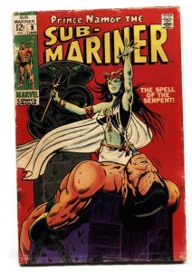 Sub-Mariner #9 - 1968 - Marvel - G - comic book