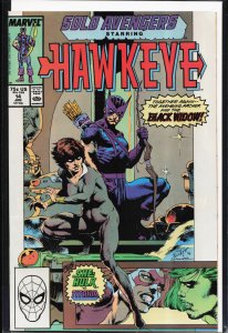 Solo Avengers #14 (1989) Hawkeye