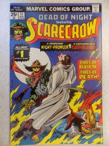 DEAD OF NIGHT # 11 MARVEL BRONZE HORROR FIRST SCARECROW
