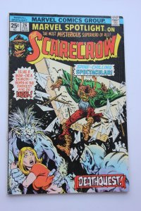 Marvel Spotlight #26 (1976) The Scarecrow / Straw Man FN