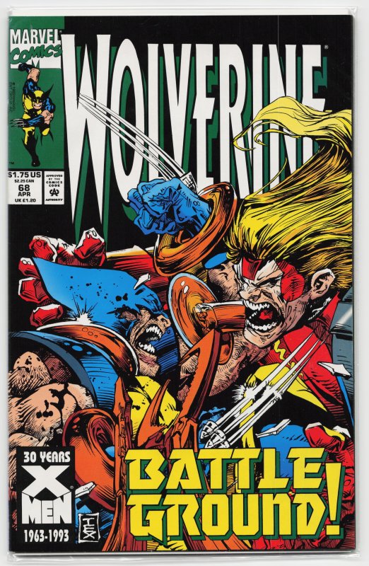 Wolverine #68 (1993) Wolverine