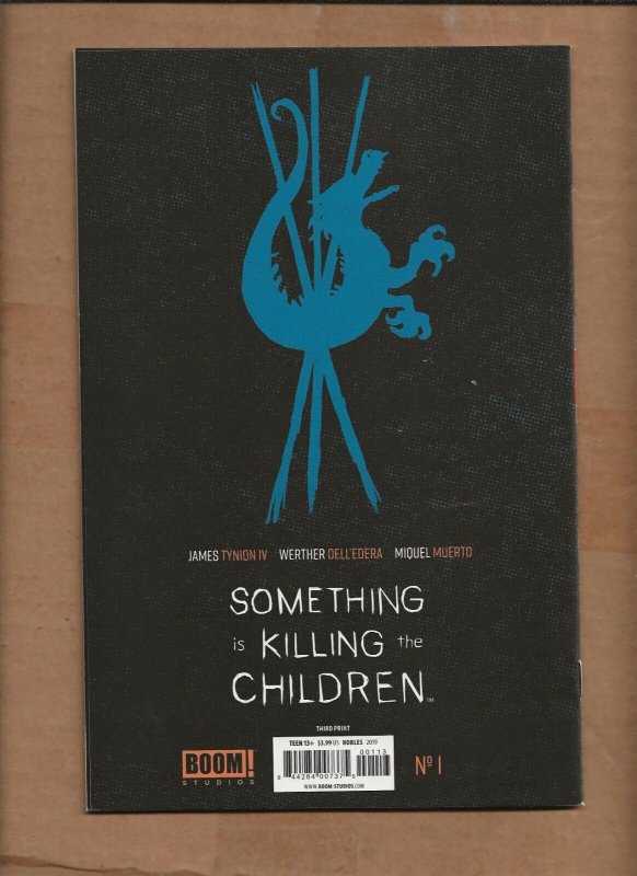 SOMETHING IS KILLING TH CHILDREN #1 3RD PRINTING VARIANT BOOM 