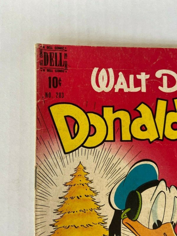 DELL Four Color 203 VG Donald Duck The Golden Christmas Tree Barks (Dec. 194